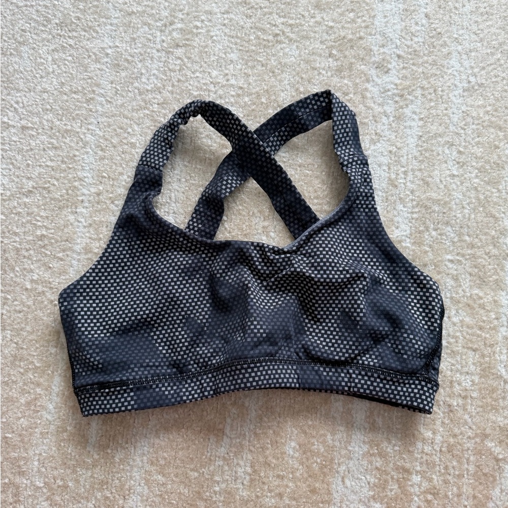 Women's Black Sports Bra